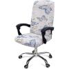 imageSmiry Stretch Printed Office Computer Chair Covers2 Pcs Soft Office Chair Armrest Covers White