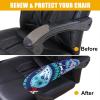 imageSmiry Stretch Printed Office Chair Armrest Covers 2 Pcs Soft Fit Removable Washable Computer Desk Chair Arm Covers Protector Blue GreenBlue Green