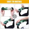 imageSmiry Stretch Printed Office Chair Armrest Covers 2 Pcs Soft Fit Removable Washable Computer Desk Chair Arm Covers Protector Blue GreenGreen