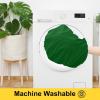 imageSmiry Spandex Tablecloth 6 Pack Elastic Fitted Stretch Tablecloth for 6FT Rectangle Tables Waterproof Washable Table Cover Skirt for Wedding Banquet ampamp Parties Black 72Lx30Wx30H InchEmerald Green