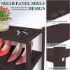 imageSmiry Bamboo Shoe Rack 3 Tier Shoe Organizer for Entryway ampamp Closet Stackable Free Standing Storage Shelf for Shoes Bags ampamp Plants NaturalBrown