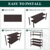 imageSmiry Bamboo Shoe Rack 3 Tier Shoe Organizer for Entryway ampamp Closet Stackable Free Standing Storage Shelf for Shoes Bags ampamp Plants NaturalBrown