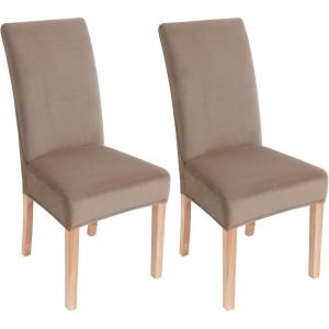 imageSmiry Velvet Stretch Chair Covers for Dining Room Set of 4 Soft Fit Removable Washable Kitchen Parsons Chair Slipcover Protector Dark GreenKhaki