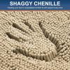 imageSmiry Bathroom Rugs 30X2030X20 Extra Soft Absorbent Shaggy Chenille Bath Mats Machine Washable Dry Quickly NonSlip Plush for Tub Shower and Floor Home Decor Accessories Beige