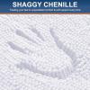 imageSmiry Bathroom Rugs and Mats Set of 5 Non Slip Absorbent Shaggy Bath Rug for Tub Shower and Bath Room 30quotx20quot24quotx16quot30quotx20quot24quotx16quot24quotx20quot White
