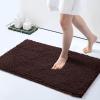 imageSmiry Luxury Chenille Bath Rug Set 2 Piece Extra Soft and Absorbent Shaggy Bathroom Mat Rugs Machine Washable NonSlip Plush Carpet Runner for Tub Shower and Bath Room24x1630quotx20quotBrown