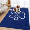 image:imageSmiry Dog Door Mat for Muddy Paws Absorbent Dirt Trapper Non Slip Quick Dry Washable Chenille Mat for Mud Dogs Entry Rug for Indoor and Outdoor 30x20 Inches Dark Grey and WhiteNavy Blue and White