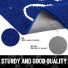 image:imageSmiry Dog Door Mat for Muddy Paws Absorbent Dirt Trapper Non Slip Quick Dry Washable Chenille Mat for Mud Dogs Entry Rug for Indoor and Outdoor 30x20 Inches Dark Grey and WhiteRoyal Blue and White