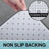 image:imageSmiry Memory Foam Bath Mat 30x20 and 20x20 UShaped Toilet Extra Soft Absorbent Bathroom Rugs Non Slip Bath Rug Runner for Shower Bathroom Floors Dark Grey