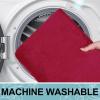 image:imageSmiry Memory Foam Bath Mat Set 24x16 36x24 Super Soft Absorbent Bathroom Rugs Non Slip Bath Rug Runner for Bathroom Floors Burgundy