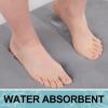 image:imageSmiry Memory Foam Bath Mat Set 30x20 36x24 Super Soft Absorbent Bathroom Rugs Non Slip Bath Rug Runner for Bathroom Floors Grey