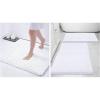 image:imageSmiry Bathroom Rugs and Mats Set of 3 Non Slip Absorbent Shaggy Bath Rug for Tub Shower and Bath Room 16x 2420 x 3220 x 32 White