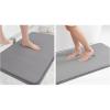 image:imageSmiry Memory Foam Bath Mat Set 30x20 36x24 Super Soft Absorbent Bathroom Rugs Non Slip Bath Rug Runner for Bathroom Floors Grey