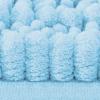 image:imageSmiry Bathroom Toilet Rugs U Shaped 24x20 Extra Soft Absorbent Non Slip Rubber Backing Chenille Contour Bath Rugs for Toilet Machine Washable Contoured Bath Mats Navy BlueSky Blue