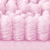 image:imageSmiry Bathroom Toilet Rugs U Shaped 24x20 Extra Soft Absorbent Non Slip Rubber Backing Chenille Contour Bath Rugs for Toilet Machine Washable Contoured Bath Mats Navy BluePink