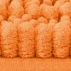 image:imageSmiry Bathroom Toilet Rugs U Shaped 24x20 Extra Soft Absorbent Non Slip Rubber Backing Chenille Contour Bath Rugs for Toilet Machine Washable Contoured Bath Mats Navy BlueOrange