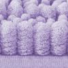 image:imageSmiry Bathroom Toilet Rugs U Shaped 24x20 Extra Soft Absorbent Non Slip Rubber Backing Chenille Contour Bath Rugs for Toilet Machine Washable Contoured Bath Mats Navy BluePurple