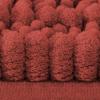 image:imageSmiry Bathroom Toilet Rugs U Shaped 24x20 Extra Soft Absorbent Non Slip Rubber Backing Chenille Contour Bath Rugs for Toilet Machine Washable Contoured Bath Mats Navy BlueMaple Red