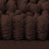 image:imageSmiry Bathroom Toilet Rugs U Shaped 24x20 Extra Soft Absorbent Non Slip Rubber Backing Chenille Contour Bath Rugs for Toilet Machine Washable Contoured Bath Mats Navy BlueBrown