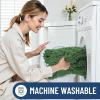 image:imageSmiry Bathroom Toilet Rugs U Shaped 24x20 Extra Soft Absorbent Non Slip Rubber Backing Chenille Contour Bath Rugs for Toilet Machine Washable Contoured Bath Mats Navy BlueOlive Green