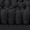 image:imageSmiry Bathroom Toilet Rugs U Shaped 24x20 Extra Soft Absorbent Non Slip Rubber Backing Chenille Contour Bath Rugs for Toilet Machine Washable Contoured Bath Mats Navy BlueBlack