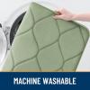 image:imageSmiry Memory Foam Bath Mat 30x20 Ultra Soft NonSlip Bathroom Rugs Plush Water Absorbent Quick Dry and Machine Washable Floor Mat for Shower Tub amp Home Decor Navy BlueSage Green