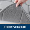 image:imageSmiry Memory Foam Bath Mat 30x20 Ultra Soft NonSlip Bathroom Rugs Plush Water Absorbent Quick Dry and Machine Washable Floor Mat for Shower Tub amp Home Decor Navy BlueGrey
