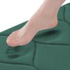 image:imageSmiry Memory Foam Bath Mat 30x20 Ultra Soft NonSlip Bathroom Rugs Plush Water Absorbent Quick Dry and Machine Washable Floor Mat for Shower Tub amp Home Decor Navy BlueHunter Green