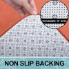 image:imageSmiry Memory Foam Bath Mat 36x24 Extra Soft and Absorbent Bathroom Mats Non Slip Washable Carpet for Floor Shower and Tub BlackCoral