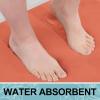 image:imageSmiry Memory Foam Bath Mat 36x24 Extra Soft and Absorbent Bathroom Mats Non Slip Washable Carpet for Floor Shower and Tub BlackCoral