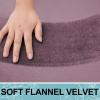image:imageSmiry Memory Foam Bath Mat 36x24 Extra Soft and Absorbent Bathroom Mats Non Slip Washable Carpet for Floor Shower and Tub BlackDeep Plum