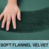 image:imageSmiry Memory Foam Bath Mat 36x24 Extra Soft and Absorbent Bathroom Mats Non Slip Washable Carpet for Floor Shower and Tub BlackGreen