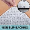 image:imageSmiry Memory Foam Bath Mat 36x24 Extra Soft and Absorbent Bathroom Mats Non Slip Washable Carpet for Floor Shower and Tub BlackPeach