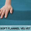 image:imageSmiry Memory Foam Bath Mat 36x24 Extra Soft and Absorbent Bathroom Mats Non Slip Washable Carpet for Floor Shower and Tub BlackPeacock Blue