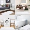 image:imageSmiry Memory Foam Bath Mat Set 30x 20 36 x 24 Super Soft Absorbent Bathroom Rugs Non Slip Bath Rug Runner for Bathroom Floors White