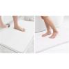 image:imageSmiry Memory Foam Bath Mat Set 30x 20 36 x 24 Super Soft Absorbent Bathroom Rugs Non Slip Bath Rug Runner for Bathroom Floors White