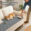 image:imageSmiry Pet Couch Cover for Dogs Washable NonSlip Fuzzy Couch Covers for 3 Cushion Sofa Pet Friendly Soft Thick Furniture Protector Sofa Slipcover Mat for Dogs Dark Grey 276 x 709Grey