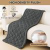 image:imageSmiry Pet Couch Cover for Dogs Washable NonSlip Fuzzy Couch Covers for 3 Cushion Sofa Pet Friendly Soft Thick Furniture Protector Sofa Slipcover Mat for Dogs Dark Grey 276 x 709Dark Grey