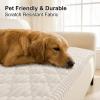 image:imageSmiry Pet Couch Cover for Dogs Washable NonSlip Fuzzy Couch Covers for 3 Cushion Sofa Pet Friendly Soft Thick Furniture Protector Sofa Slipcover Mat for Dogs Dark Grey 276 x 709White