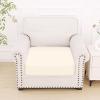 image:imageSmiry Printed Couch Cushion Covers Stretch Soft Couch Covers for Sofa Washable NonSlip Sofa Slipcover Furniture Protector for Indoor and Outdoor 1 Pack RedCream