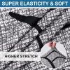 image:imageSmiry Printed Couch Cushion Covers Stretch Soft Couch Covers for Sofa Washable NonSlip Sofa Slipcover Furniture Protector for Indoor and Outdoor 1 Pack RedGrey and Black