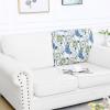 image:imageSmiry Printed Couch Cushion Covers Stretch Soft Couch Covers for Sofa Washable NonSlip Sofa Slipcover Furniture Protector for Indoor and Outdoor 1 Pack RedLight Green