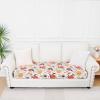 image:imageSmiry Printed Couch Cushion Covers Stretch Soft Couch Covers for Sofa Washable NonSlip Sofa Slipcover Furniture Protector for Indoor and Outdoor 1 Pack RedOrange