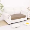 image:imageSmiry Printed Couch Cushion Covers Stretch Soft Couch Covers for Sofa Washable NonSlip Sofa Slipcover Furniture Protector for Indoor and Outdoor 1 Pack RedMocha