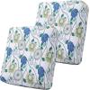 image:imageSmiry Printed Couch Cushion Covers Stretch Soft Couch Covers for Sofa Washable NonSlip Sofa Slipcover Furniture Protector for Indoor and Outdoor 1 Pack RedLight Green