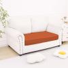 image:imageSmiry Printed Couch Cushion Covers Stretch Soft Couch Covers for Sofa Washable NonSlip Sofa Slipcover Furniture Protector for Indoor and Outdoor 1 Pack RedRust