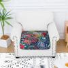image:imageSmiry Printed Couch Cushion Covers Stretch Soft Couch Covers for Sofa Washable NonSlip Sofa Slipcover Furniture Protector for Indoor and Outdoor 1 Pack RedBlue Green
