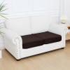 image:imageSmiry Printed Couch Cushion Covers Stretch Soft Couch Covers for Sofa Washable NonSlip Sofa Slipcover Furniture Protector for Indoor and Outdoor 1 Pack RedChocolate