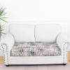 image:imageSmiry Printed Couch Cushion Covers Stretch Soft Couch Covers for Sofa Washable NonSlip Sofa Slipcover Furniture Protector for Indoor and Outdoor 1 Pack RedBrown and White