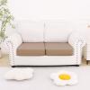 image:imageSmiry Printed Couch Cushion Covers Stretch Soft Couch Covers for Sofa Washable NonSlip Sofa Slipcover Furniture Protector for Indoor and Outdoor 1 Pack RedMocha